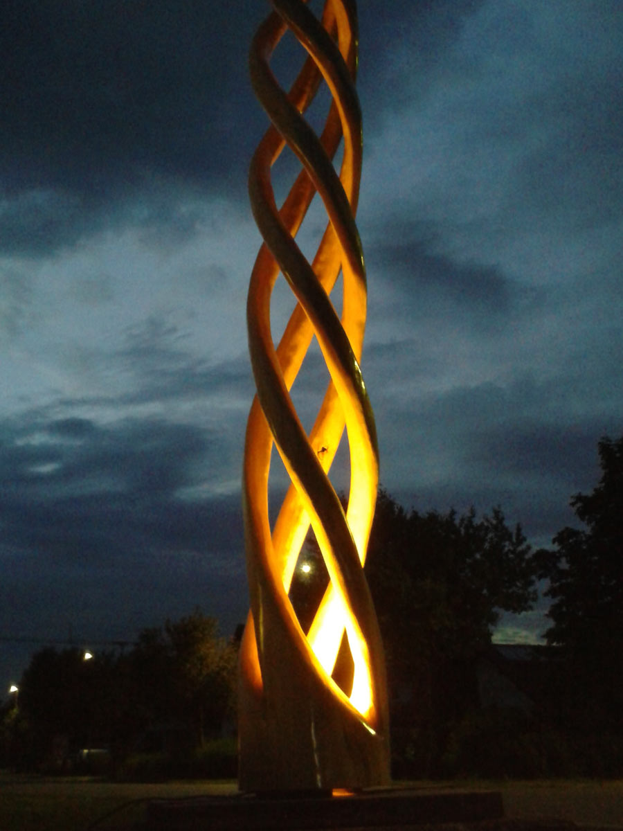 Holzskulptur
